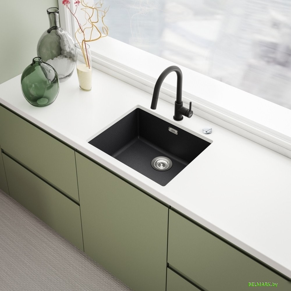 Кухонная мойка Franke Sirius SID 110-50 125.0331.034 (черный карбон) - фото2