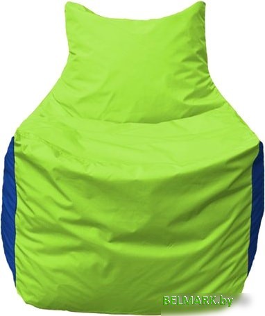 Кресло-мешок Flagman Фокс Ф2.1-159 (салатовый/синий) - фото2