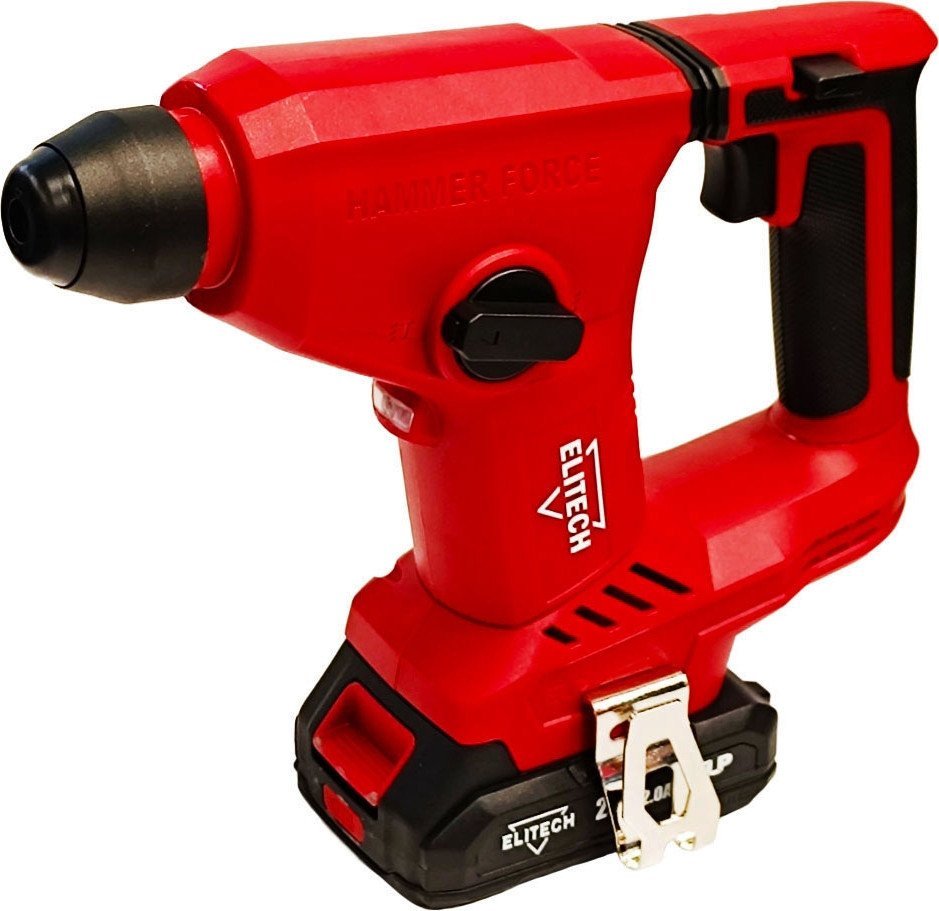 Перфоратор ELITECH ПА 2012СЛ (с 2-мя АКБ, кейс) - фото2