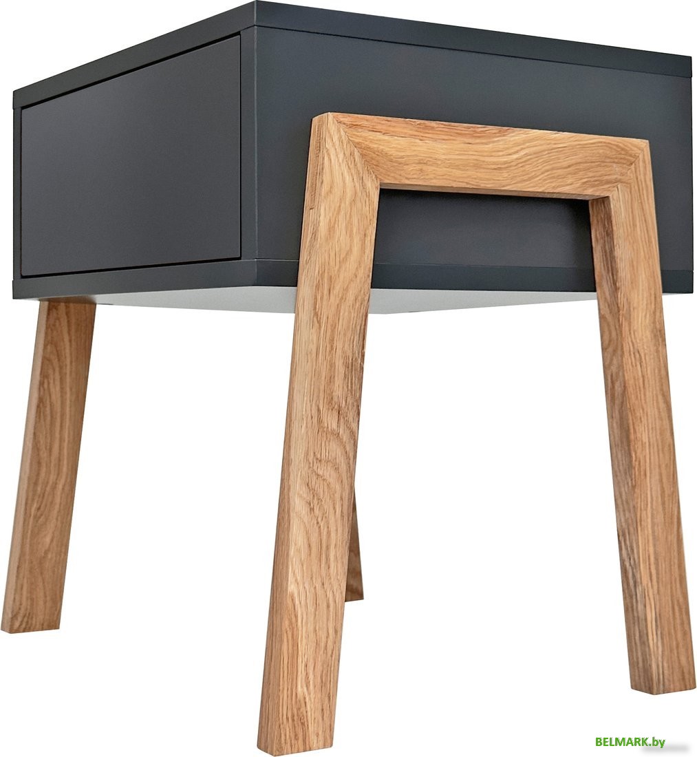 Комод Crafto Мунк 03 44x40x50 (графит) - фото