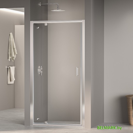 Душевая дверь RGW PA-105 410810508-11 80 (хром/прозрачное стекло) - фото