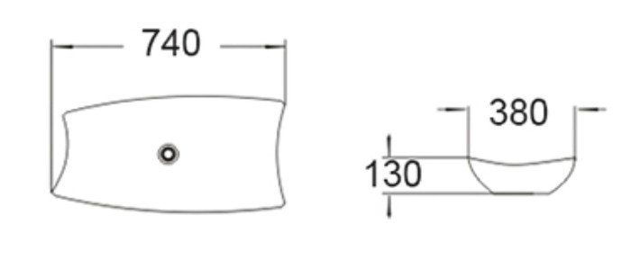 Умывальник SantiLine SL-1029 - фото2
