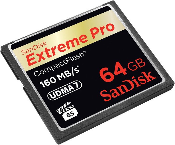 Карта памяти SanDisk Extreme Pro CompactFlash 64GB (SDCFXPS-064G-X46) - фото2