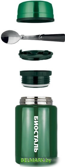 Термос для еды BIOSTAL NTS-500G 0.5л (зеленый) - фото2
