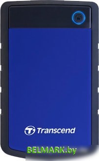 Внешний жесткий диск Transcend StoreJet 25H3 4TB (синий) - фото