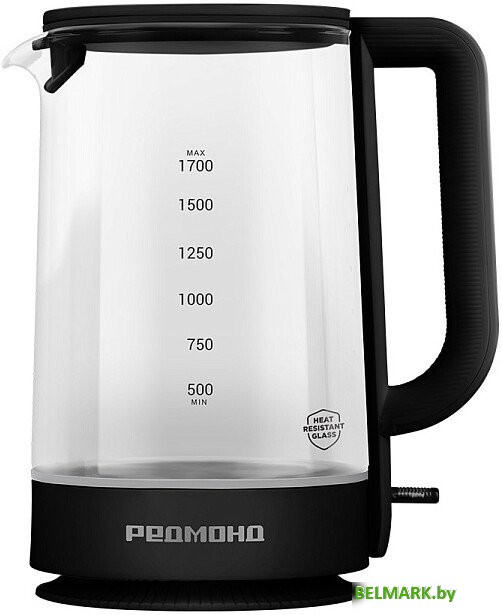 Электрический чайник Redmond (Редмонд) KG272 (черный) - фото