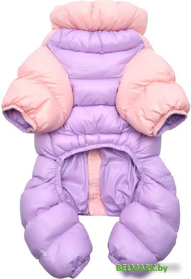 Комбинезон для животных Puppia Ultra Light Pastel PAUD-JP1675-PK-XL (розовый/сиреневый) - фото2