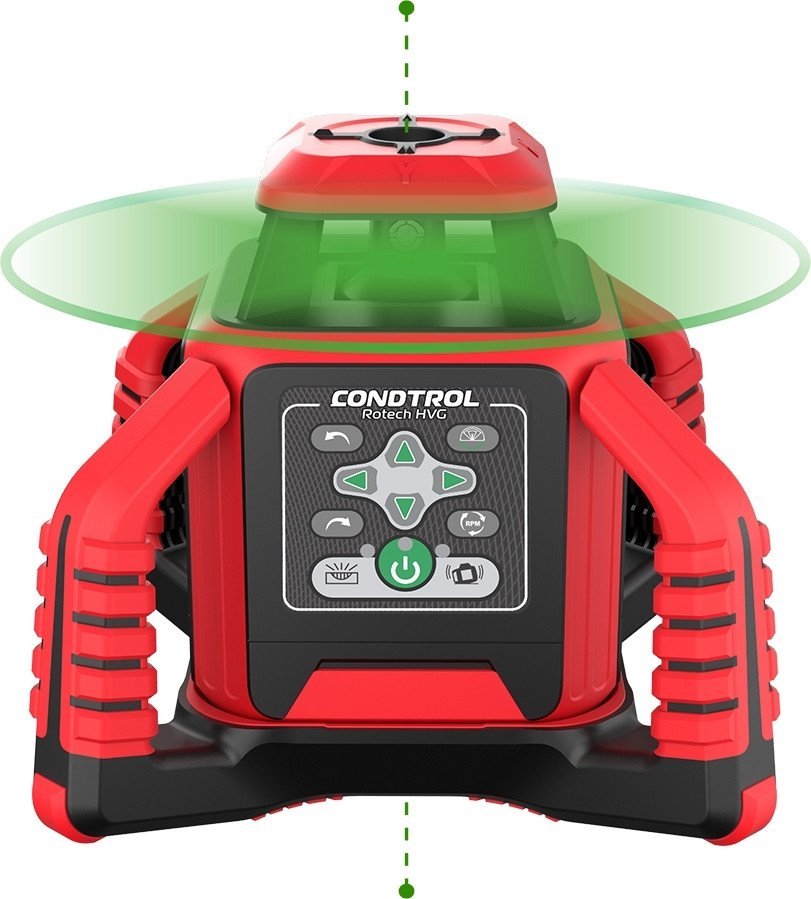 Лазерный нивелир Condtrol Rotech HVG - фото2