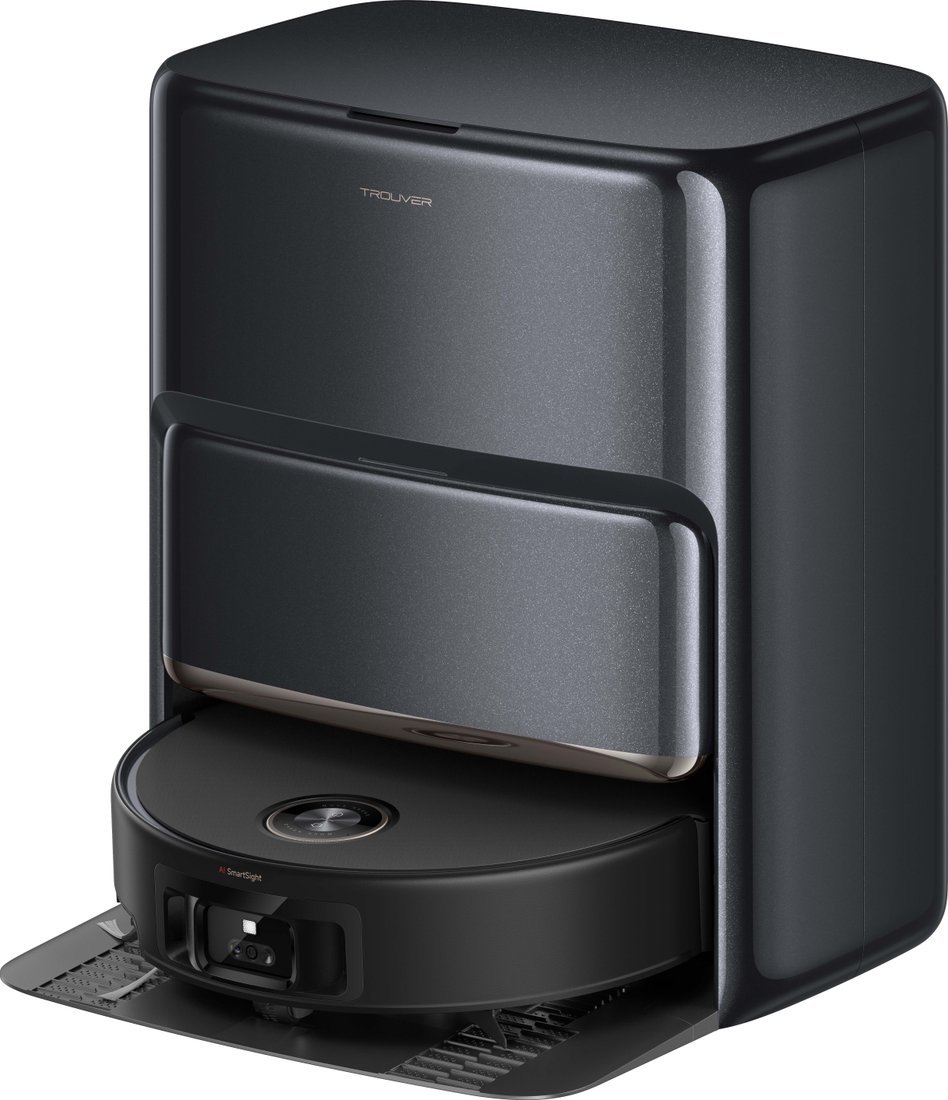 Робот-пылесос Trouver Robot Vacuum Z60 Ultra Roller Complete RLZ83CE-1 (евровилка, черный) - фото