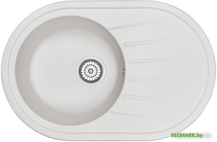 Кухонная мойка Granula ST-7601 (белый) - фото