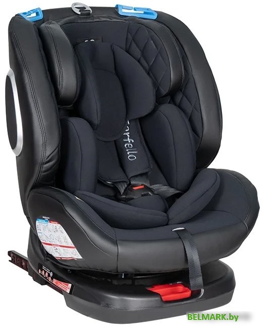Детское автокресло Farfello YB102A(2) (черный/экокожа) - фото