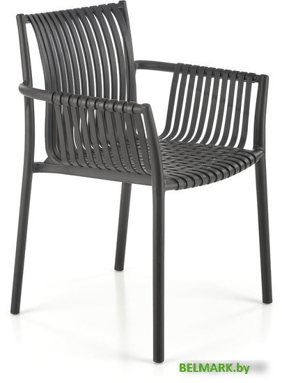 Стул с подлокотниками Halmar K492 (черный) - фото
