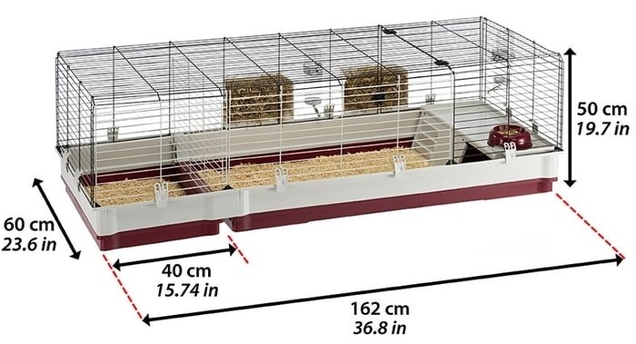 Клетка Ferplast Krolik 160 57072670 - фото2