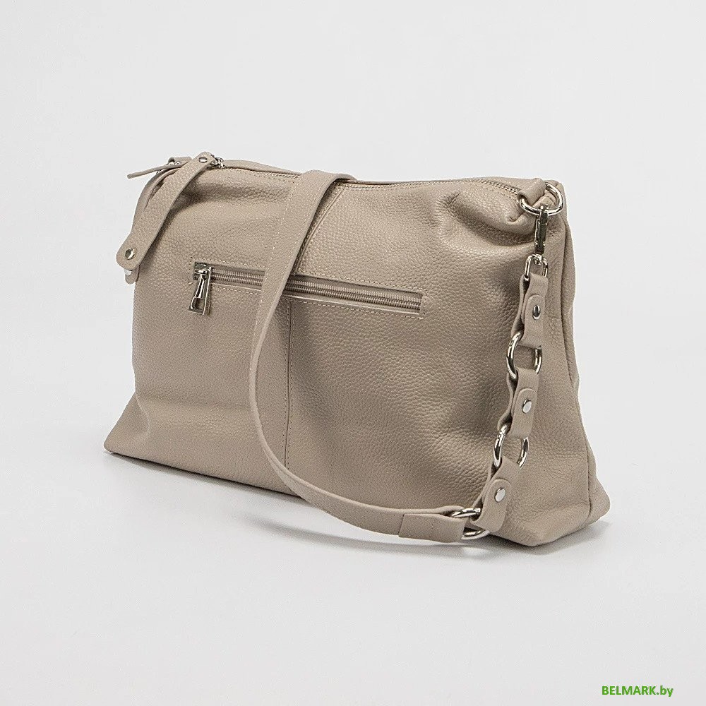 Женская сумка Poshete 845-SJ7530OL-LCF (светлый кофейный) - фото2