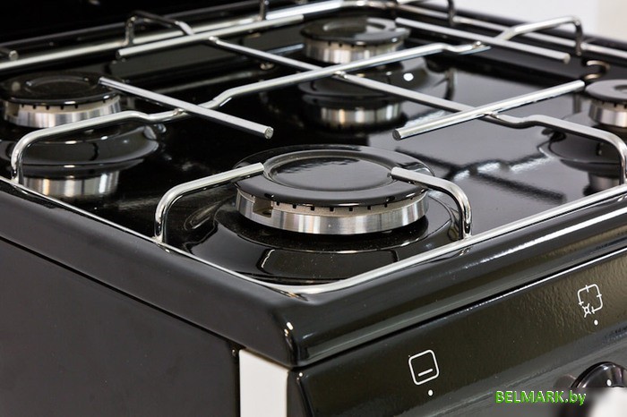 Кухонная плита De luxe 5040.38Г (Щ) (черный) - фото2