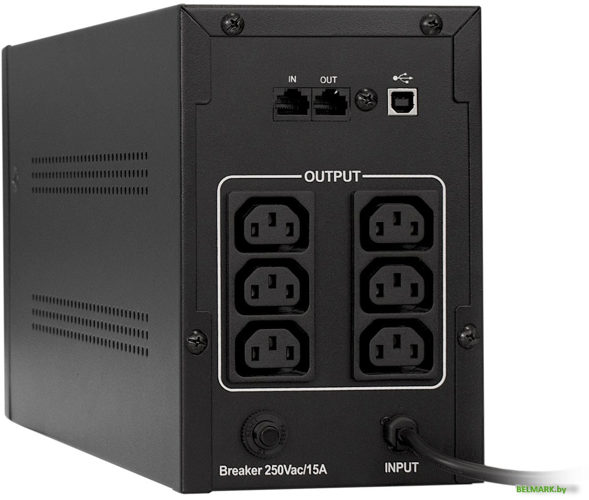 Источник бесперебойного питания ExeGate SpecialPro Smart LLB-1000.LCD.AVR.C13.RJ.USB - фото2