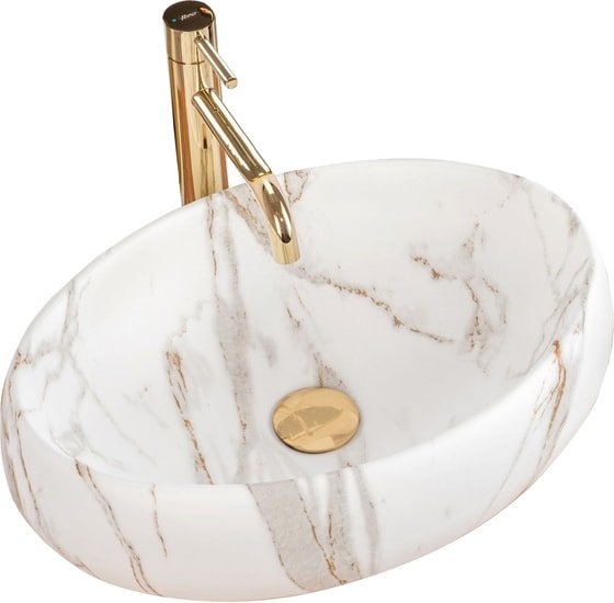 Умывальник Rea Linda (лава матовый) - фото