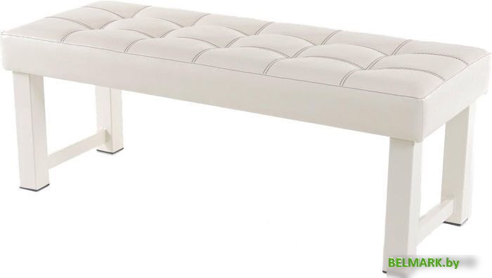 Банкетка AMC Lux 4 кожзам бежевый/бежевый 4.1А12033 - фото