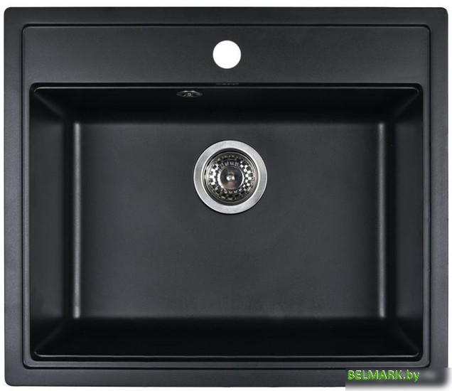 Кухонная мойка Wisent 600-26W (с сифоном GER013) - фото