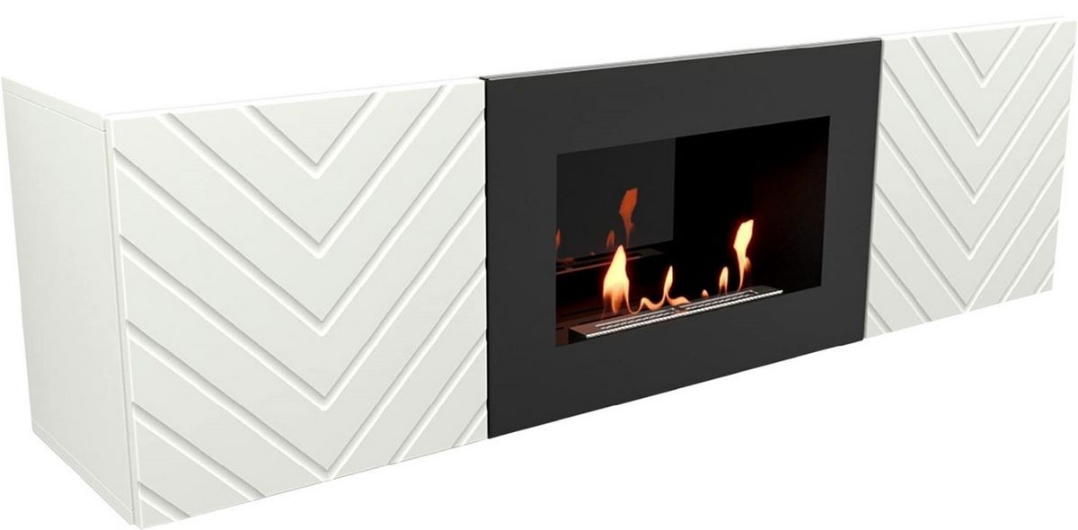 Биокамин Firelight BFP/P-1400V (белый) - фото