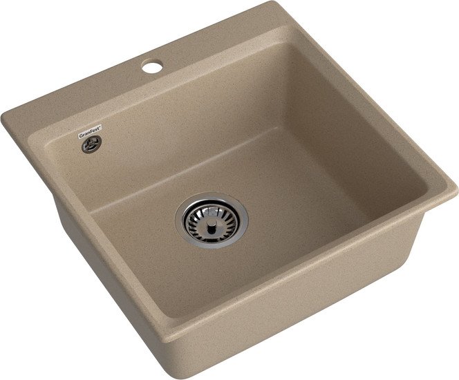 Кухонная мойка GranFest GF-LV-510 (песочный) - фото2