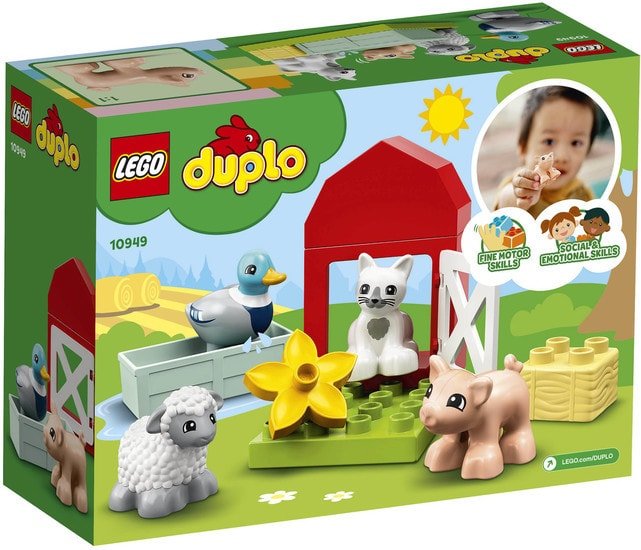 Конструктор LEGO Duplo 10949 Уход за животными на ферме - фото2