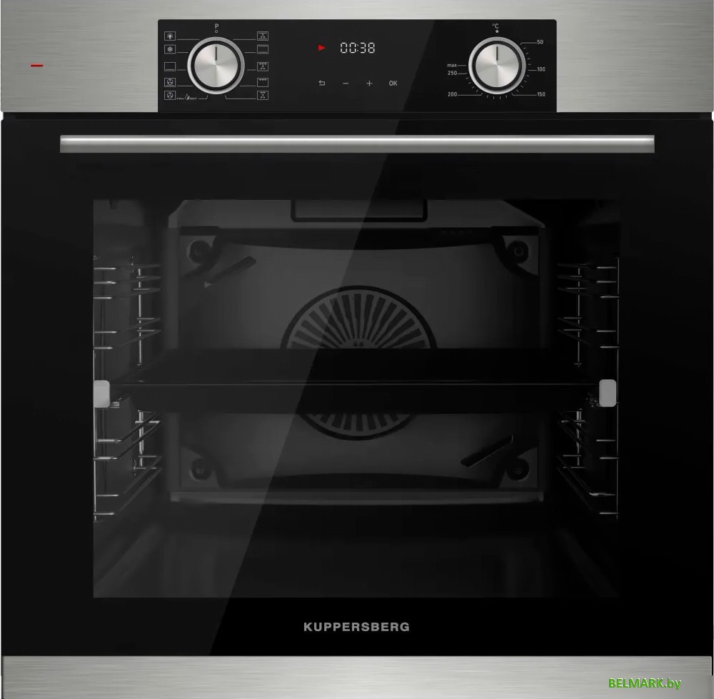 Электрический духовой шкаф KUPPERSBERG HF 610 BX - фото