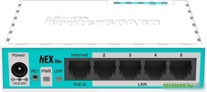 Маршрутизатор Mikrotik Hex Lite (RB750r2) - фото
