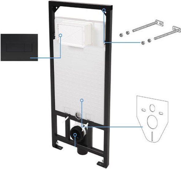 Инсталляция для унитаза Deante CST X50S - фото
