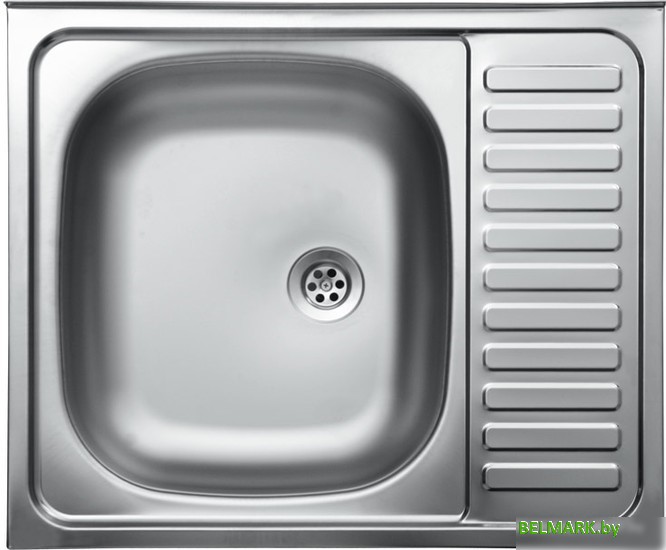 Кухонная мойка Kromevye N 217 (чаша слева) - фото