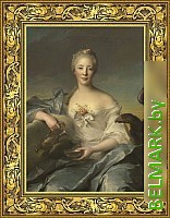 Картина Декарт Классический портрет Королевы Виктории 8Л0516 (в раме) - фото