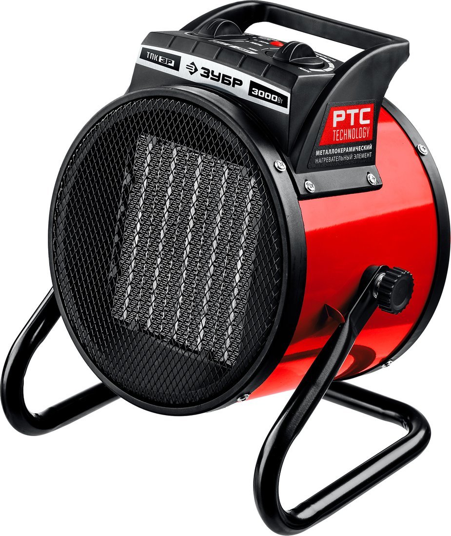 Электрическая тепловая пушка Зубр Мастер ТПК-3Р - фото