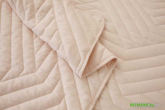 Набор текстиля для спальни Sofi De MarkO Мориц 230х250 Пок-МЦ-км-230х250 (кремовый) - фото2