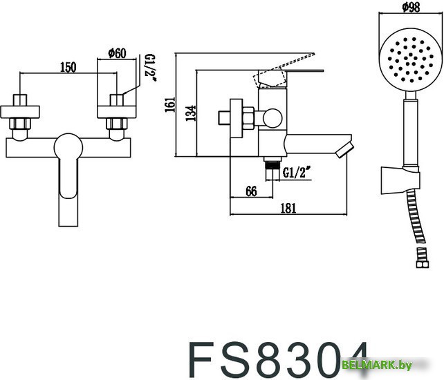 Смеситель Fmark FS8304H - фото2