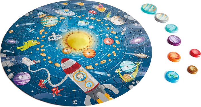 Пазл Hape Солнечная система (102 эл) - фото
