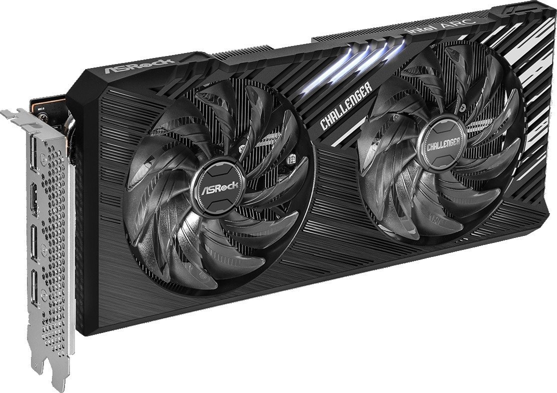 Видеокарта ASRock intel Arc A770 Challenger SE OC 16GB GDDR6 A770 CL SE 16GO - фото2