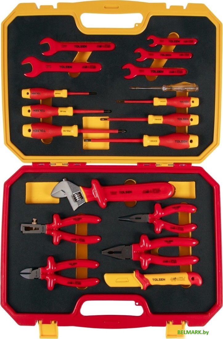 Универсальный набор инструментов Tolsen TTV83718 (18 предметов) - фото