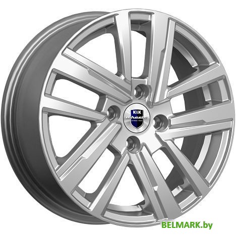 Литые диски K&K Хант (КС1034) 15x6" 4x98мм DIA 58.5мм ET 30мм дарк платинум - фото