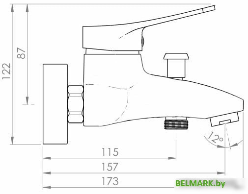 Смеситель Inan Uzay M2001 - фото2