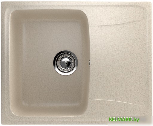 Кухонная мойка Ulgran U-201 (бежевый) - фото