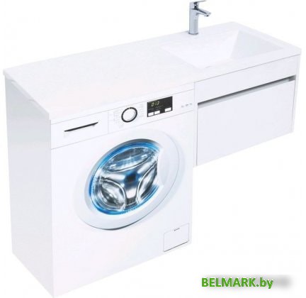 Aquanet Тумба под умывальник Токио 58 00236916 (правая, белый) - фото2