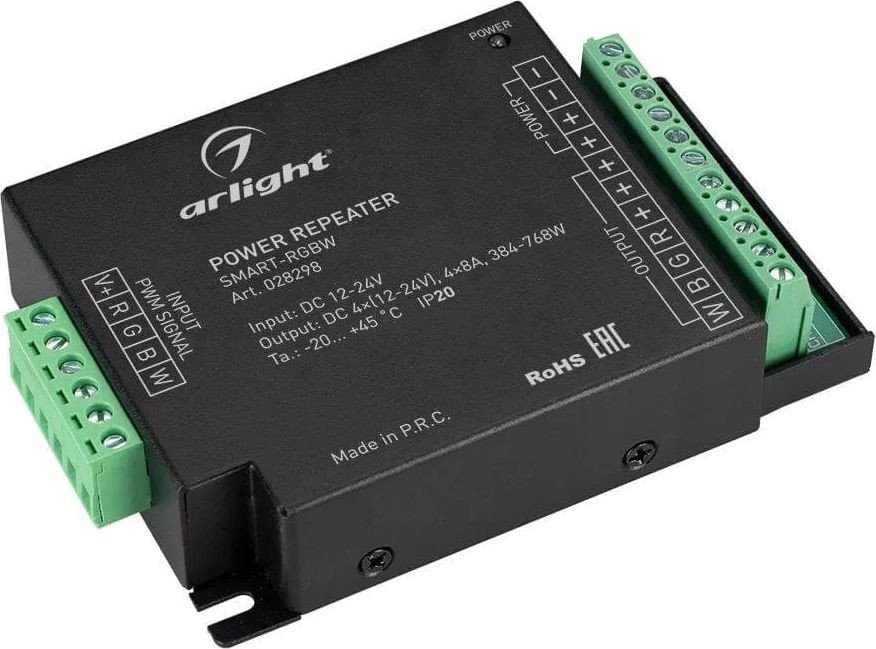 Усилитель контроллера RGBW Arlight Smart-RGBW 028298 - фото