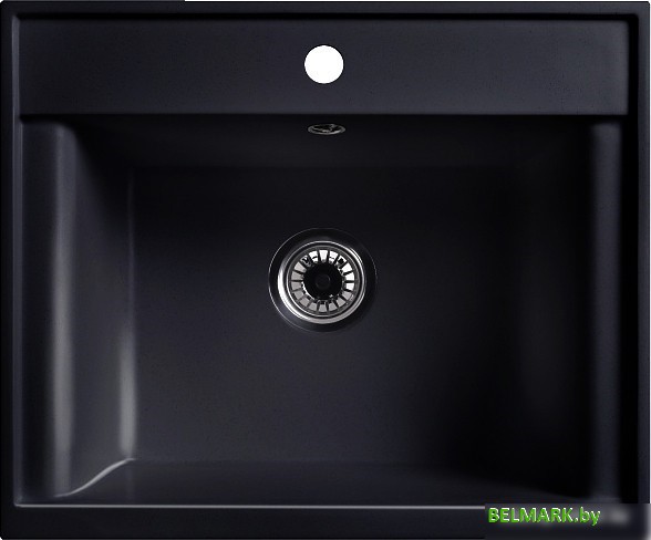 Кухонная мойка Belux SG-REC-6050 (черный) - фото