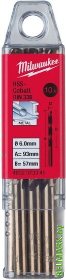 Набор оснастки Milwaukee 4932373345 (10 предметов) - фото