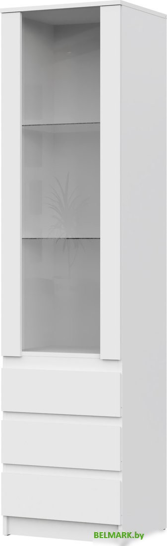 Шкаф-витрина НК-Мебель Stern ШКВ-1 72678280 (белый) - фото