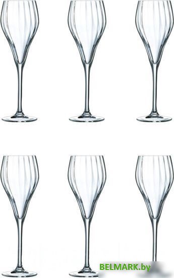 Набор бокалов для шампанского Chef&Sommelier Symetrie V1375 (6 шт) - фото