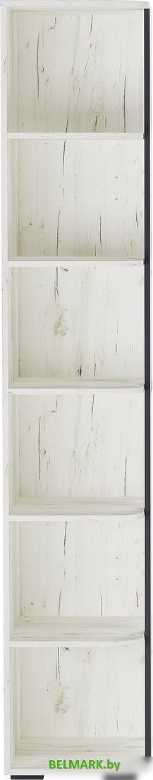 Угловое окончание Памир Гретта (крафт белый/антрацит) - фото2