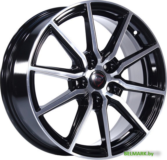 Литые диски NZ R-03 17x7" 5x112мм DIA 57.1мм ET 40мм BKF - фото