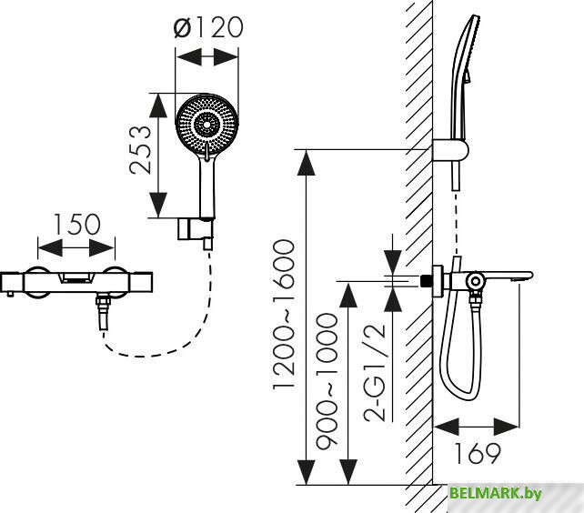 Смеситель Kaiser Serio 05322-14 - фото2