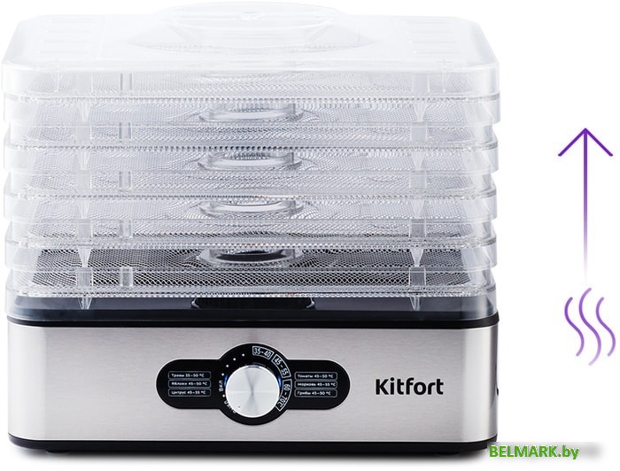 Сушилка для овощей и фруктов Kitfort KT-1913 - фото2
